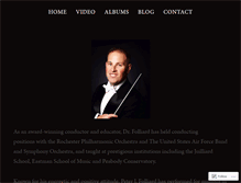 Tablet Screenshot of peterjfolliard.com